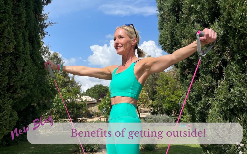 Benefits of getting outside!
